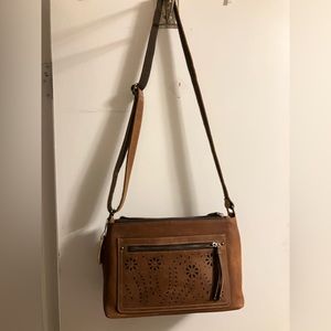 Lockable Leather Concealed Carry Purse Lady Conceal